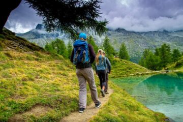 a group of hiker walking with backpack where things to bring on a short hike