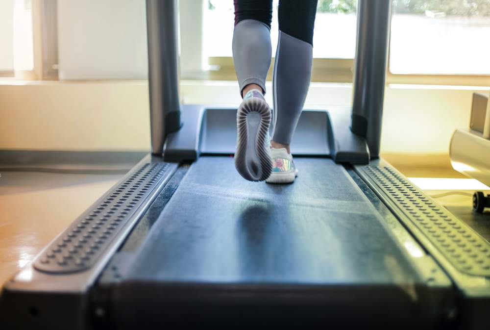 Running on Treadmill