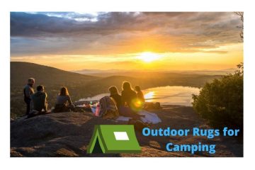 People Sitting on Best Outdoor Rug for Camping