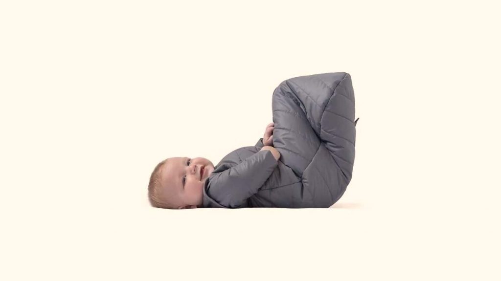A Baby Into a Sleeping Bag