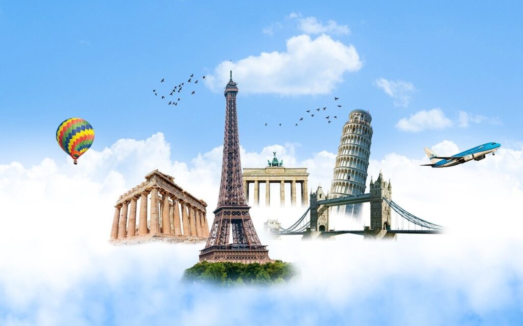 list of places for traveling in Europe